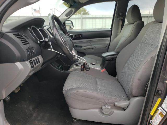 5TFJU4GN9FX070517 - 2015 TOYOTA TACOMA DOUBLE CAB PRERUNNER GRAY photo 7