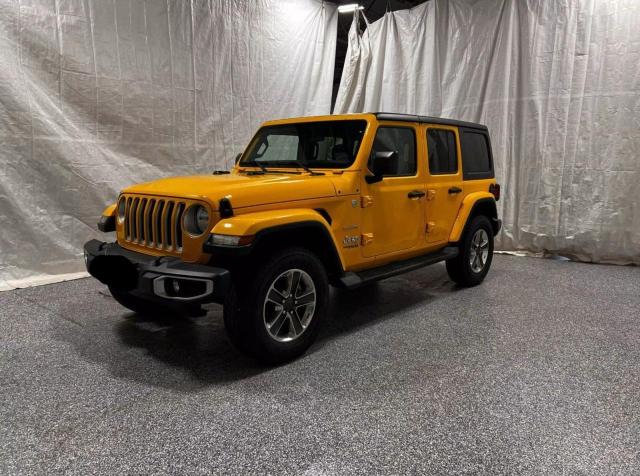 1C4HJXEG6MW754621 - 2021 JEEP WRANGLER U SAHARA Sarı foto 2