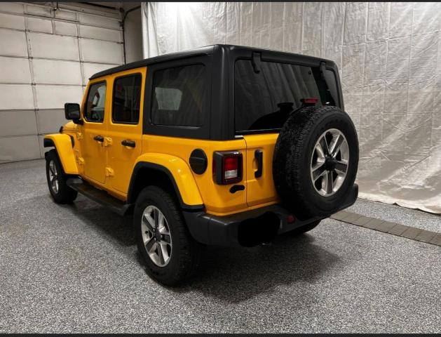 1C4HJXEG6MW754621 - 2021 JEEP WRANGLER U SAHARA Sarı foto 3
