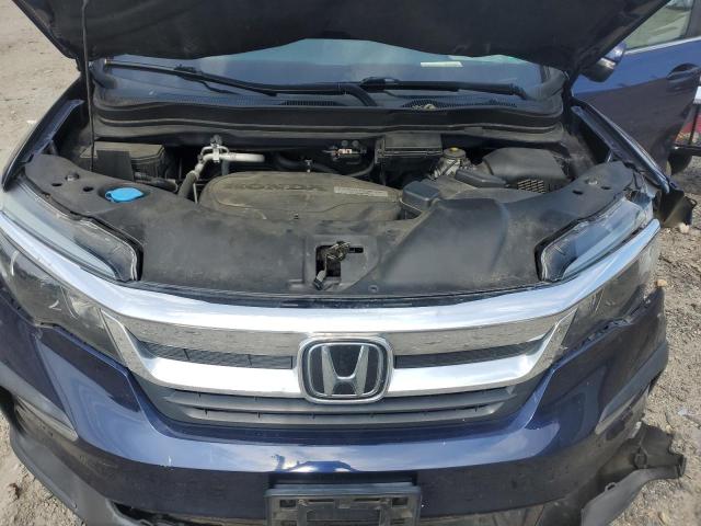 5FNYF6H51LB015942 - 2020 HONDA PILOT EXL Blau Foto 12