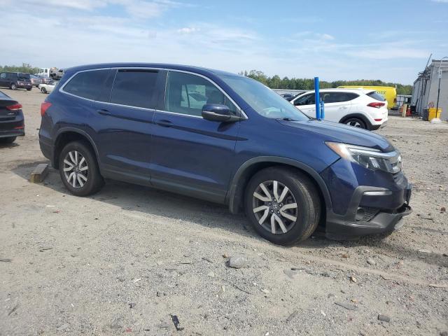 5FNYF6H51LB015942 - 2020 HONDA PILOT EXL Blau Foto 4