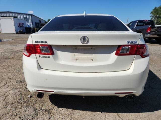 JH4CU2F68AC006295 - 2010 ACURA TSX Blanc photo 6