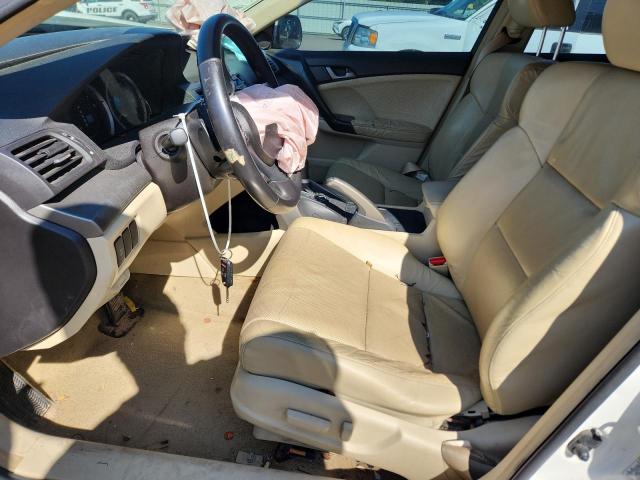 JH4CU2F68AC006295 - 2010 ACURA TSX Blanc photo 7