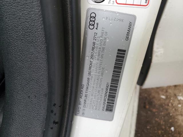 WAUGFAFC5EN045821 - 2014 AUDI A6 PREMIUM PLUS თეთრი ფოტო 12