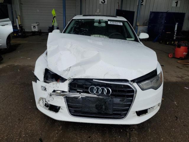 WAUGFAFC5EN045821 - 2014 AUDI A6 PREMIUM PLUS თეთრი ფოტო 5