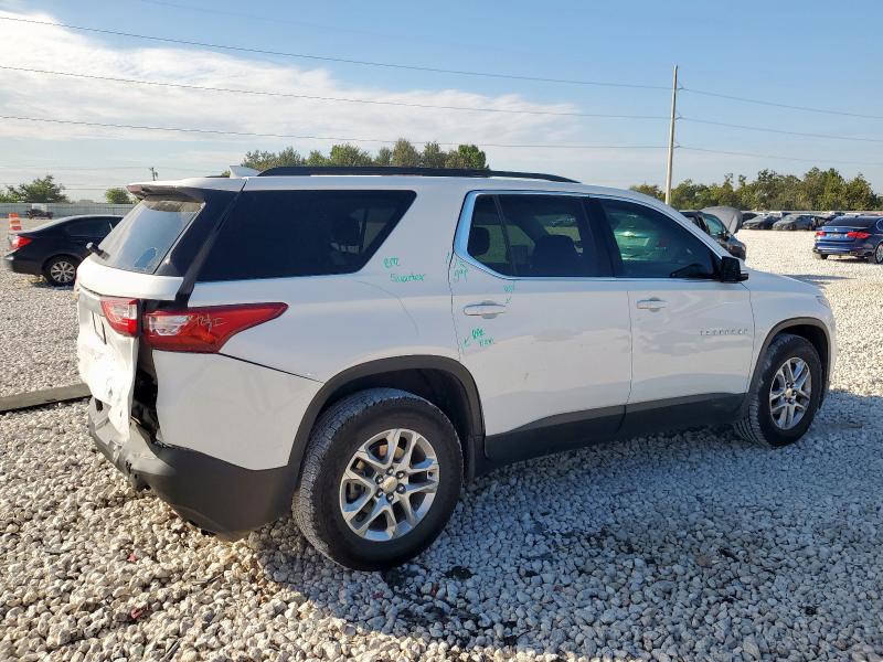 1GNERGKW6LJ245087 - 2020 CHEVROLET TRAVERSE LT أبيض صورة 3