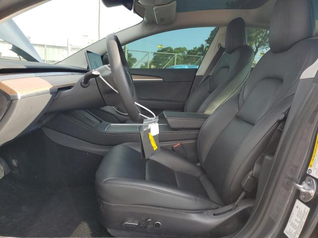 5YJ3E1EB8NF363122 - 2022 TESLA MODEL 3 Սև լուսանկար 7