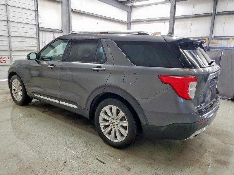 1FMSK7FH5LGA42969 - 2020 FORD EXPLORER LIMITED GRAY photo 2