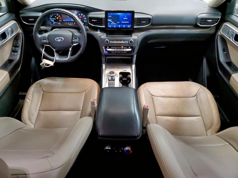 1FMSK7FH5LGA42969 - 2020 FORD EXPLORER LIMITED GRAY photo 8