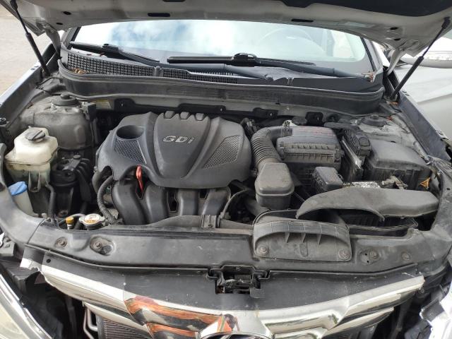 5NPEC4AC1DH614321 - 2013 HYUNDAI SONATA SE ვერცხლისფერი ფოტო 11