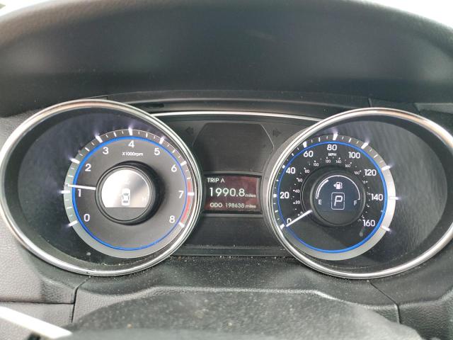 5NPEC4AC1DH614321 - 2013 HYUNDAI SONATA SE ვერცხლისფერი ფოტო 9