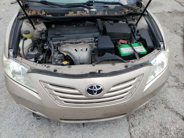 4T1BE46K87U647044 - 2007 TOYOTA CAMRY CE თაფლისფერი ფოტო 11