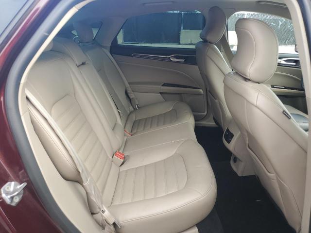 3FA6P0HD1HR299710 - 2017 FORD FUSION SE BURGUNDY photo 10