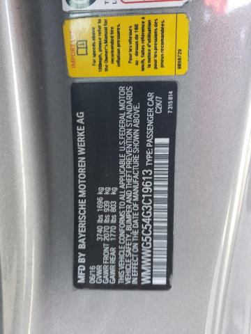 WMWWG5C54G3C19613 - 2016 MINI COOPER GRAY photo 13