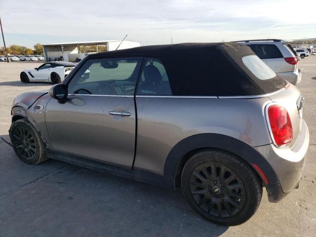 WMWWG5C54G3C19613 - 2016 MINI COOPER GRAY photo 2