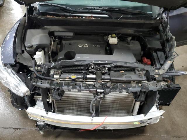 5N1AL0MM1EC547871 - 2014 INFINITI QX60 GRAY photo 12