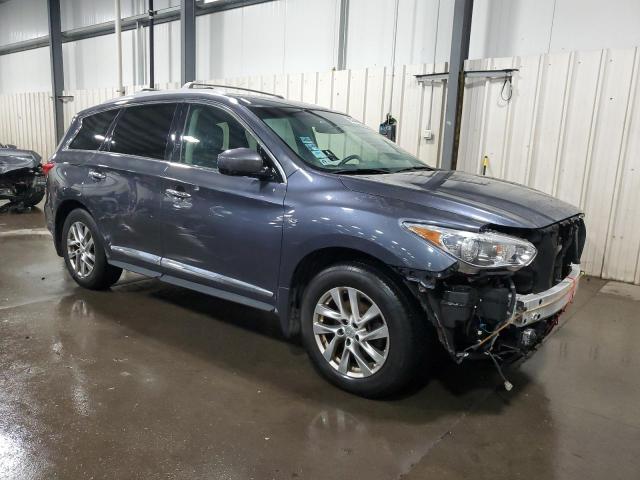 5N1AL0MM1EC547871 - 2014 INFINITI QX60 GRAY photo 4