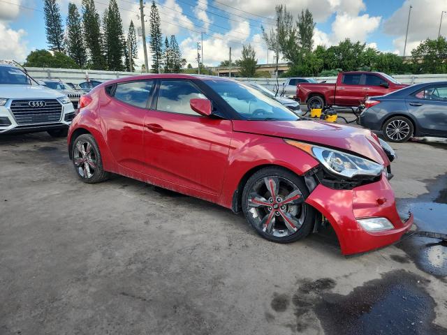 KMHTC6ADXGU285765 - 2016 HYUNDAI VELOSTER RED photo 4