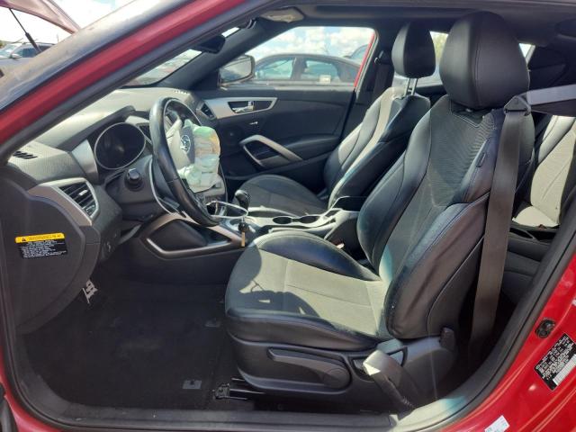 KMHTC6ADXGU285765 - 2016 HYUNDAI VELOSTER RED photo 7
