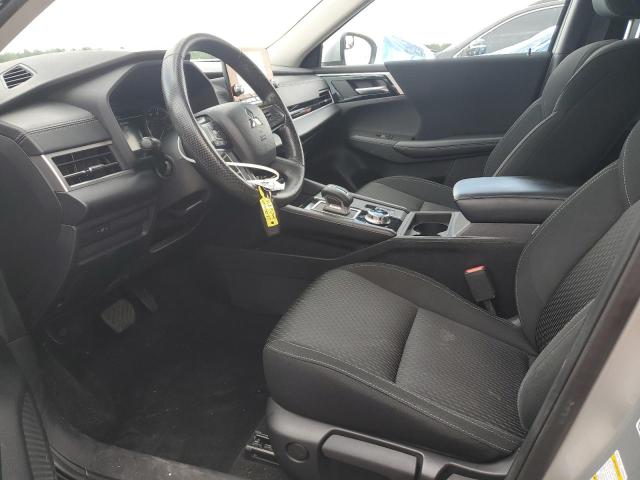 JA4J3TA87NZ018056 - 2022 MITSUBISHI OUTLANDER ES ვერცხლისფერი ფოტო 7