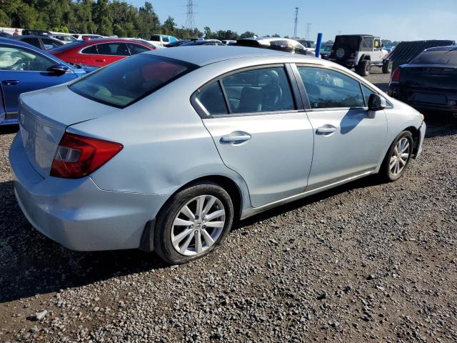 19XFB2F88CE031151 - 2012 HONDA CIVIC EX BLUE photo 3