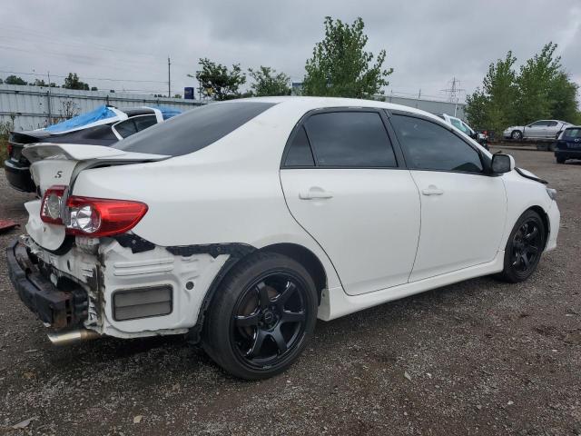 2T1BU4EE9CC771639 - 2012 TOYOTA COROLLA BASE Белый фото 3