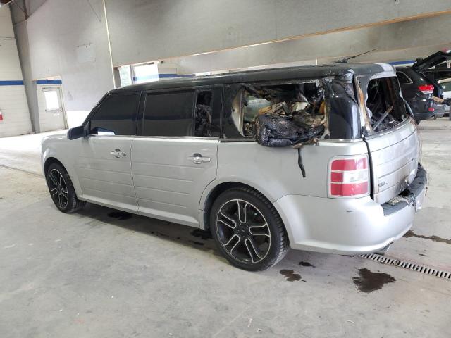 2FMHK6C84FBA13158 - 2015 FORD FLEX SEL Մոխրագույն լուսանկար 2