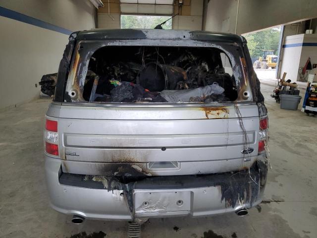 2FMHK6C84FBA13158 - 2015 FORD FLEX SEL Մոխրագույն լուսանկար 6