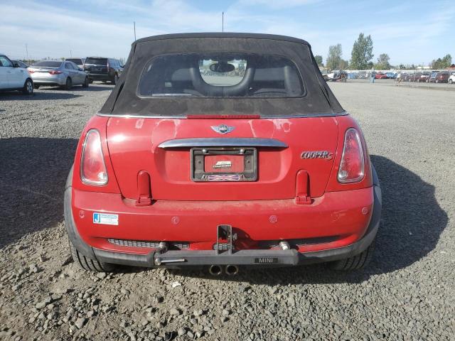 WMWRH33596TJ42490 - 2006 MINI COOPER S RED photo 6