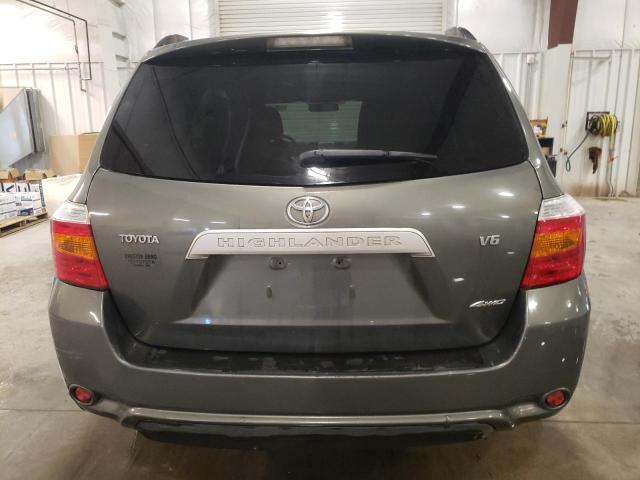 JTEES41A982083213 - 2008 TOYOTA HIGHLANDER GREEN photo 6