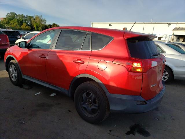 2T3BFREV5EW162323 - 2014 TOYOTA RAV4 LE ბურგუნდია ფოტო 2
