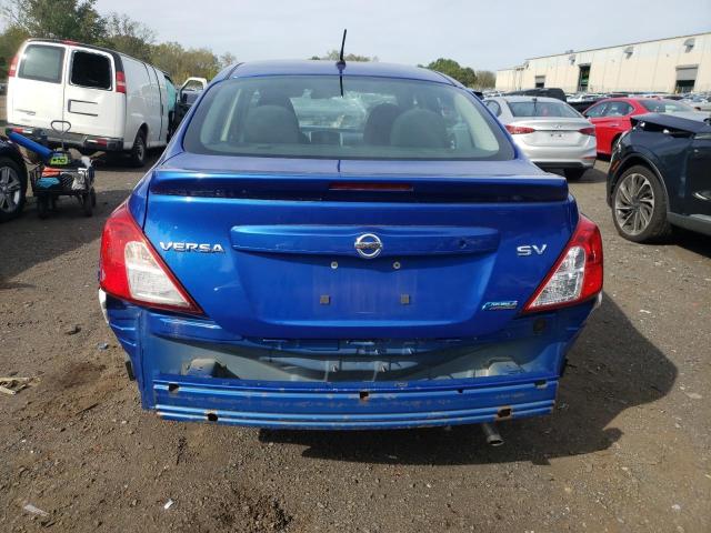 3N1CN7AP1GL806562 - 2016 NISSAN VERSA S BLUE photo 6