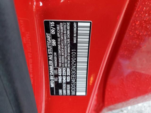 WDDSJ4EB3GN290101 - 2016 MERCEDES-BENZ CLA 250 Qırmızı foto 12