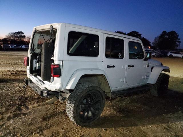 1C4JJXP67MW786368 - 2021 JEEP WRANGLER U SAHARA 4XE WHITE photo 3