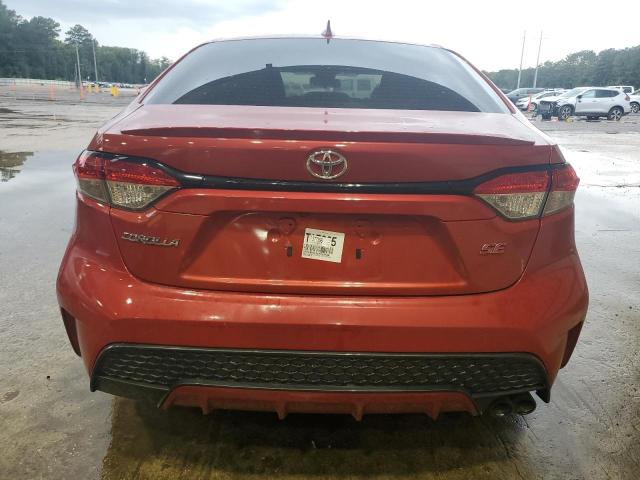 5YFS4RCE9LP019536 - 2020 TOYOTA COROLLA SE أحمر صورة 6