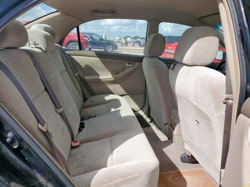 1NXBR32E18Z012568 - 2008 TOYOTA COROLLA CE BLACK photo 10