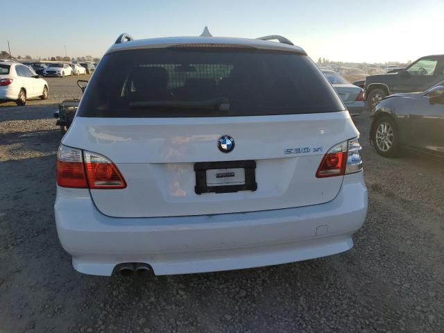 WBANN73527CN04918 - 2007 BMW 530 XIT WHITE photo 6