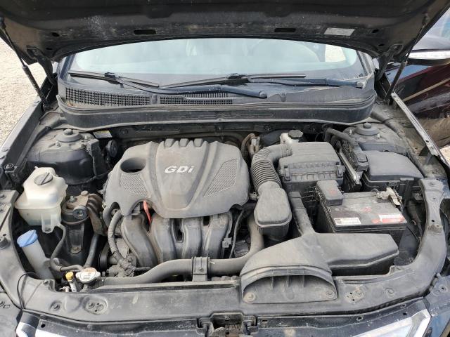 5NPEC4AC3DH582603 - 2013 HYUNDAI SONATA SE BLACK photo 11