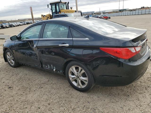 5NPEC4AC3DH582603 - 2013 HYUNDAI SONATA SE BLACK photo 2
