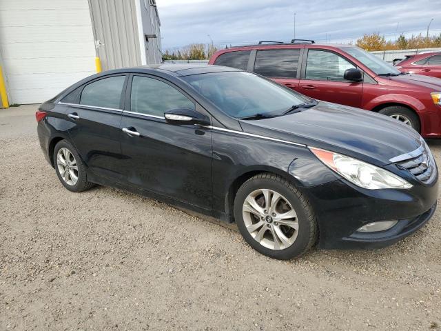 5NPEC4AC3DH582603 - 2013 HYUNDAI SONATA SE BLACK photo 4