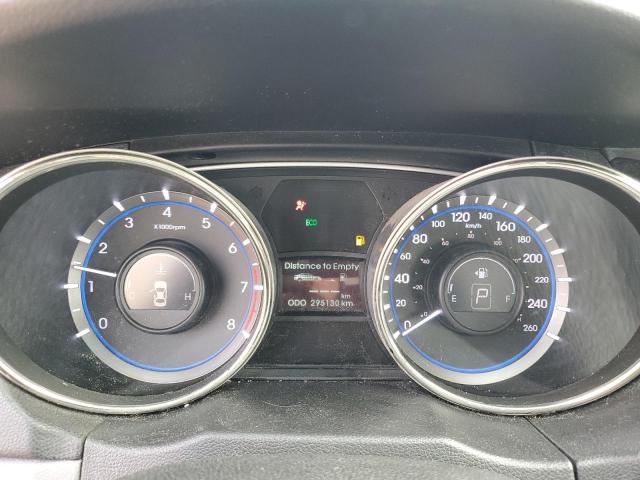 5NPEC4AC3DH582603 - 2013 HYUNDAI SONATA SE BLACK photo 9