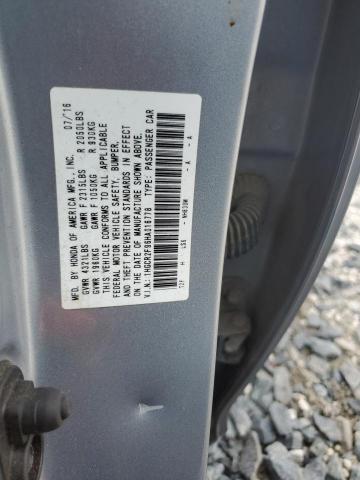 1HGCR2F96HA016778 - 2017 HONDA ACCORD EXL Silber Foto 12