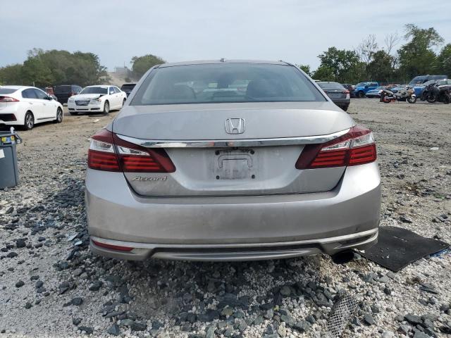 1HGCR2F96HA016778 - 2017 HONDA ACCORD EXL Silber Foto 6
