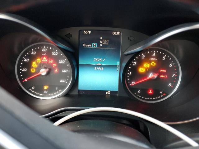 W1N0G8EB4NV330859 - 2022 MERCEDES-BENZ GLC 300 4MATIC WHITE photo 9