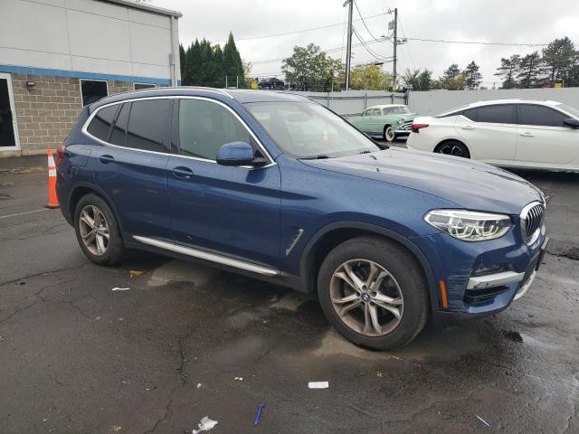 5UXTY5C02M9F84452 - 2021 BMW X3 XDRIVE30I BLUE photo 4