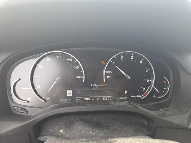 5UXTY5C02M9F84452 - 2021 BMW X3 XDRIVE30I BLUE photo 9