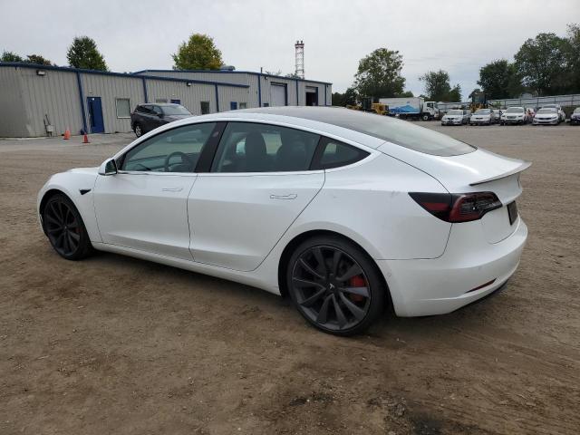 5YJ3E1EC3LF791749 - 2020 TESLA MODEL 3 Білий фото 2
