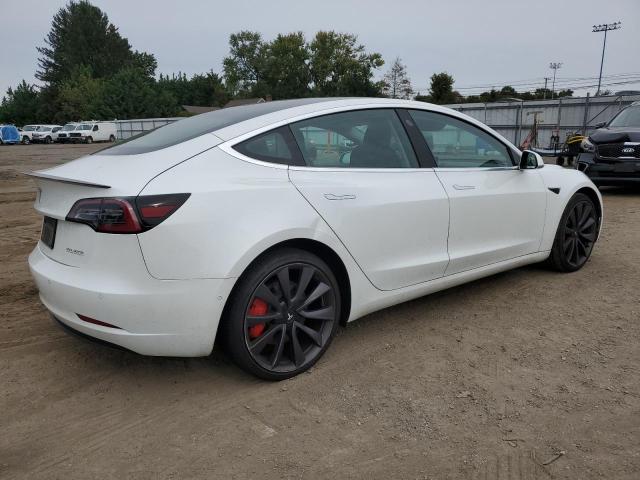 5YJ3E1EC3LF791749 - 2020 TESLA MODEL 3 Білий фото 3