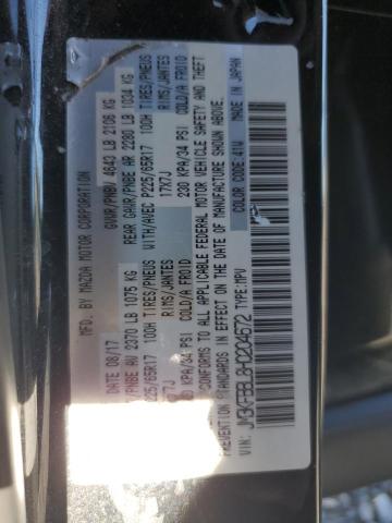 JM3KFBBL8H0204672 - 2017 MAZDA CX-5 SPORT შავი ფოტო 14