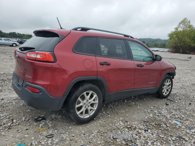 1C4PJLAB6GW177396 - 2016 JEEP CHEROKEE SPORT 栗色 照片 3